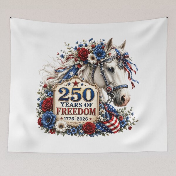 Item preview, USA Patriotic Horse designed and sold by PetalGarden.