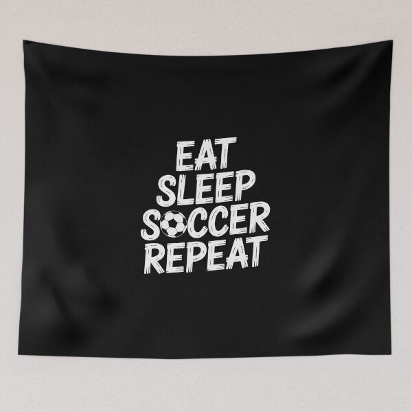 Item preview, Eat Sleep Soccer Repeat designed and sold by jkrphoto.