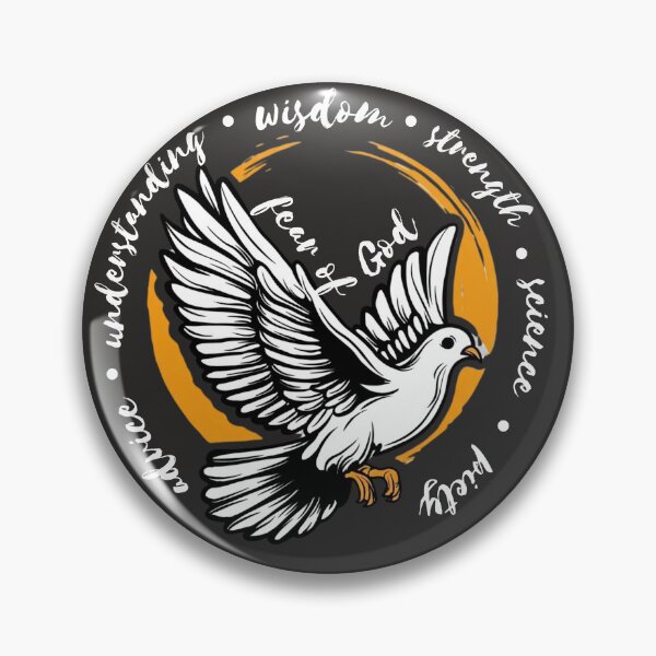Item preview, 7 Gifts of the Holy Spirit - Christian Wisdom Dove designed and sold by Emmafeystilo.