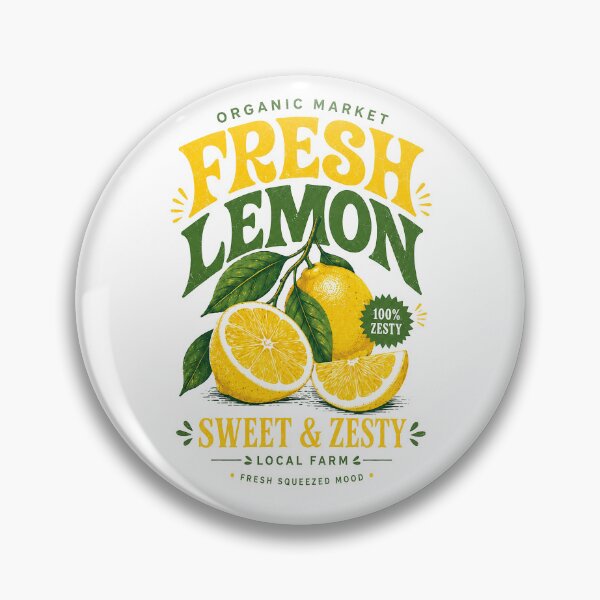 Item preview, Fresh Lemon Vintage Farmers Market designed and sold by olosra.