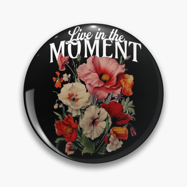 Item preview, Live in The Moment Retro Y2K Acid Typography Streetwear designed and sold by VantaStudios05.