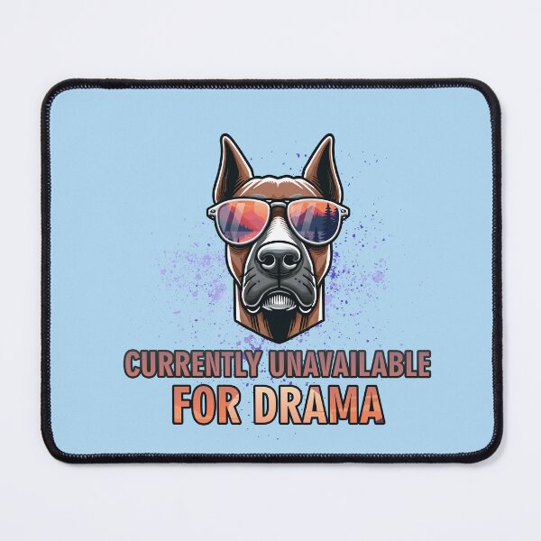 Item preview, Currently Unavailable for Drama - Funny Introvert Dog Gift designed and sold by GraphicComet.