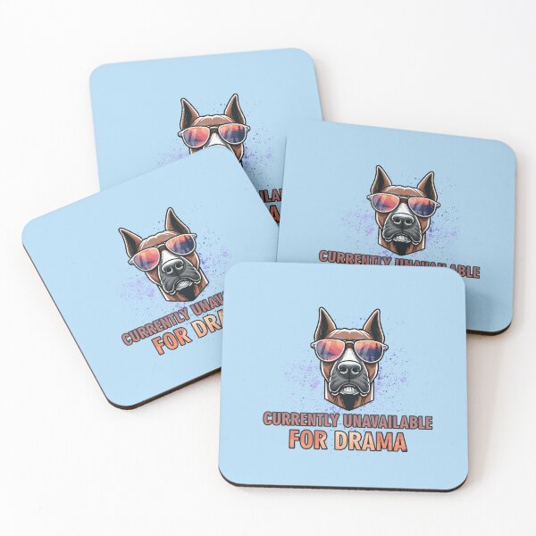 Item preview, Currently Unavailable for Drama - Funny Introvert Dog Gift designed and sold by GraphicComet.