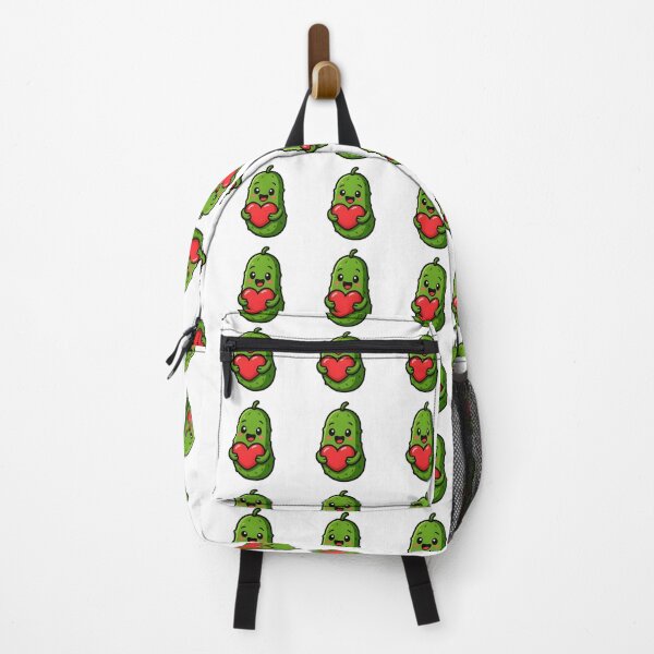 Item preview, I'm Kind of a Big Dill - Cute Kawaii Pickle Heart designed and sold by Basma Designs | Retro, Kawaii Shirts & Stickers.