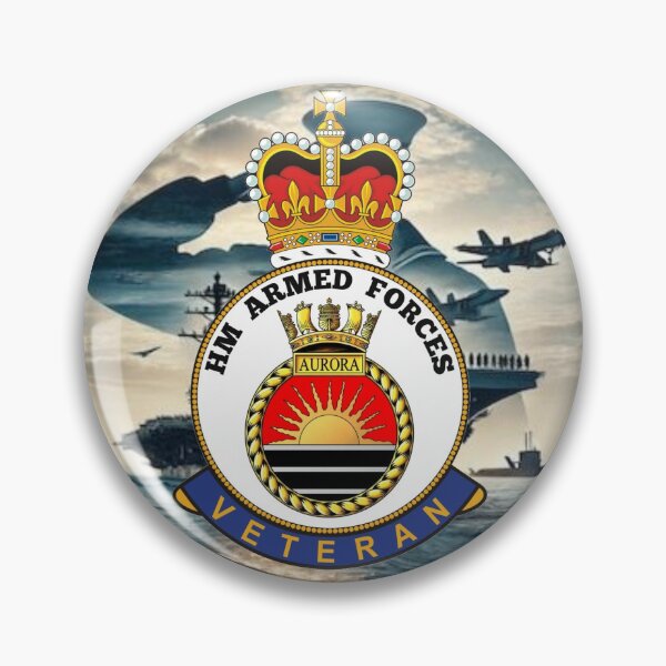 Item preview, HMS Aurora Royal Navy HM Armed Forces Veteran designed and sold by Bootneckstore.