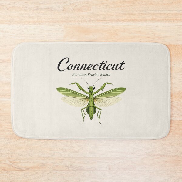 Item preview, Connecticut European Praying Mantis Poster designed and sold by The-Drip-Studio.