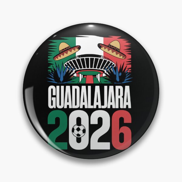 Item preview, Guadalajara 2026  Mexico Football Soccer Souvenir T-Shirt V23 designed and sold by DarylWelsh2024.