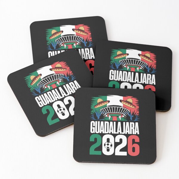 Item preview, Guadalajara 2026  Mexico Football Soccer Souvenir T-Shirt V23 designed and sold by DarylWelsh2024.