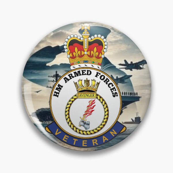 Item preview, HMS Avenger Royal Navy HM Armed Forces Veteran designed and sold by Bootneckstore.