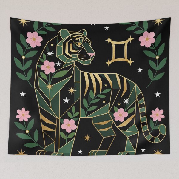 Item preview, Gemini Tiger  designed and sold by unboxedbyJuls.