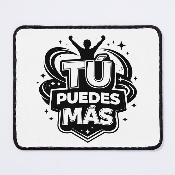 Item preview, Tú Podemos Más — Spanish Motivational Raised Fist Badge Graphic Tee designed and sold by tupuedesmas.