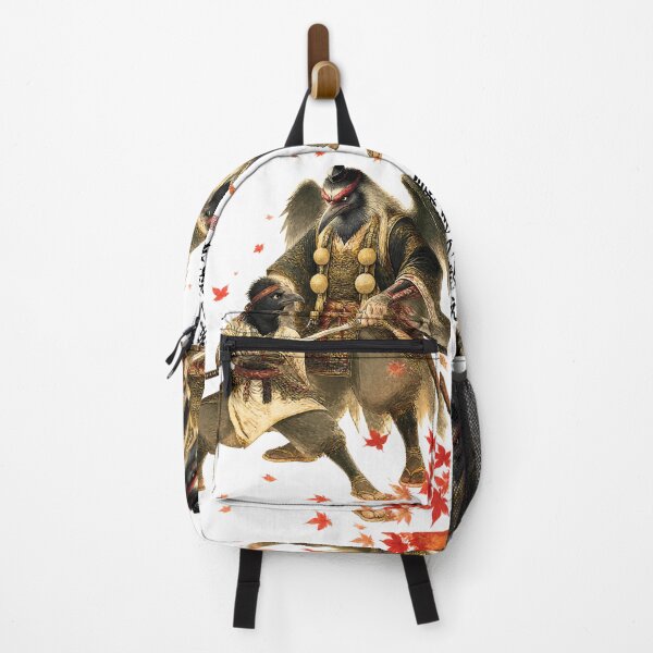 Item preview, Tengu Father Teaching Son – Japanese Folklore Father's Day Samurai Gift designed and sold by kaxymax.