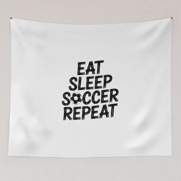 Item preview, Eat Sleep Soccer Repeat designed and sold by jkrphoto.