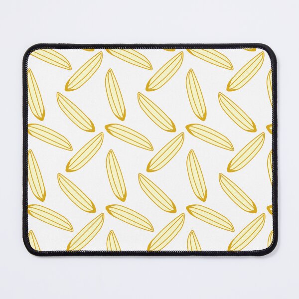 Item preview, Minimal Yellow Rice Grain Seamless Pattern with Scattered Rice Seeds designed and sold by Longsilp.