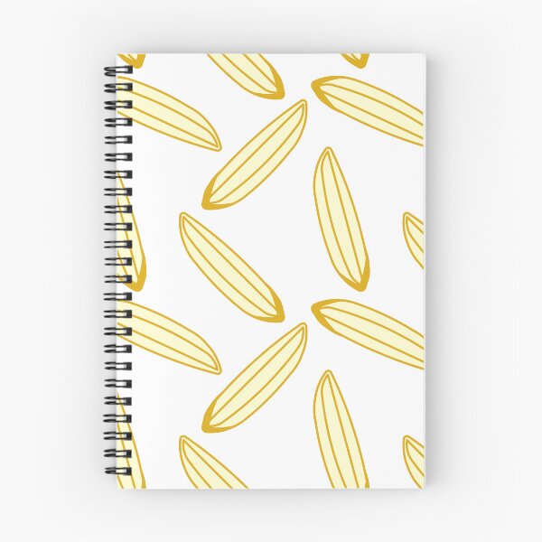 Item preview, Minimal Yellow Rice Grain Seamless Pattern with Scattered Rice Seeds designed and sold by Longsilp.