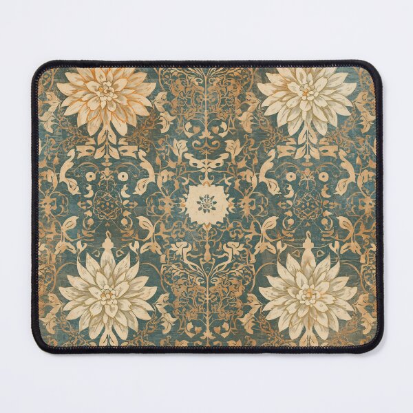 Item preview, Decoupage Vintage Damask White Flowers 1900 Pattern designed and sold by GrinGalore.