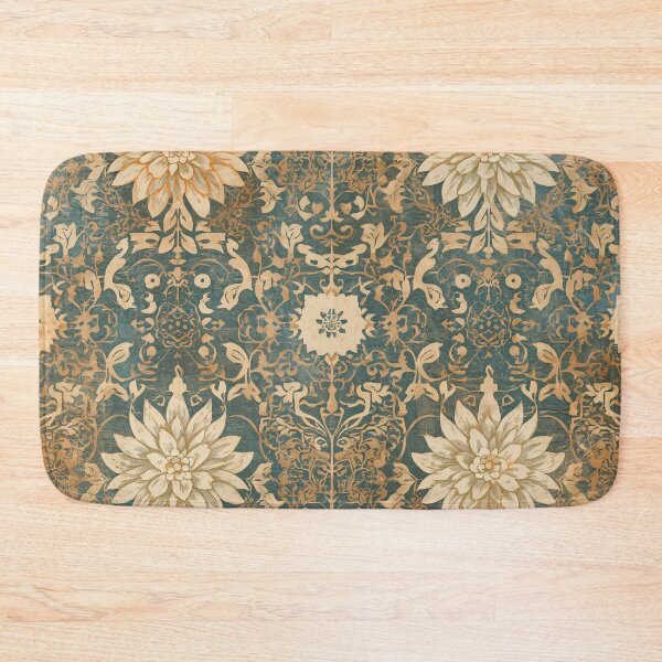 Item preview, Decoupage Vintage Damask White Flowers 1900 Pattern designed and sold by GrinGalore.