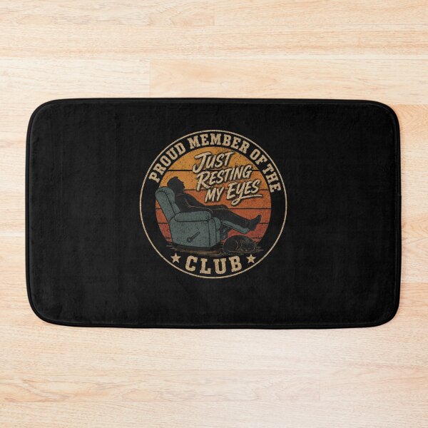 Item preview, Vintage Proud Member of The Just Resting My Eyes Club funny napping dad designed and sold by clothesy7.