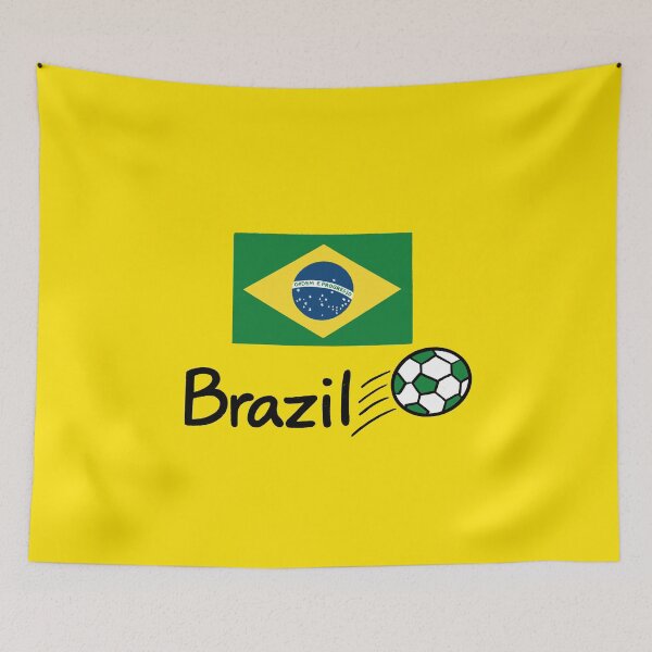 Item preview, Brazil Football designed and sold by FunnehGacha.