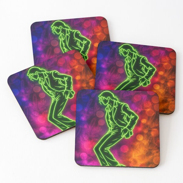 Item preview, Michael Jackson Glowing Tribute in Neon Green designed and sold by LuluLeb.