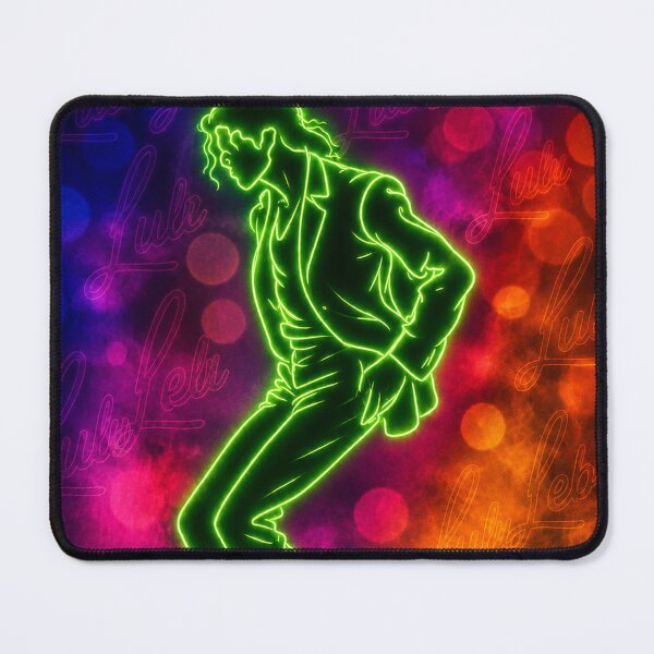 Item preview, Michael Jackson Glowing Tribute in Neon Green designed and sold by LuluLeb.