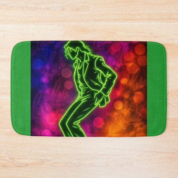 Item preview, Michael Jackson Glowing Tribute in Neon Green designed and sold by LuluLeb.