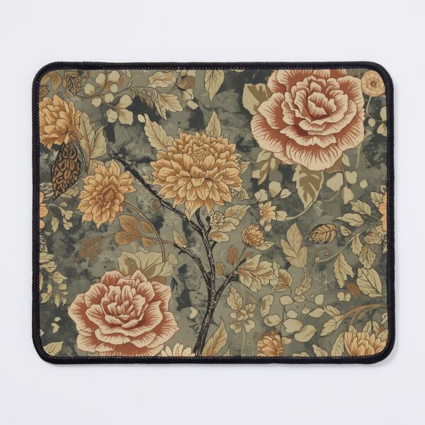 Item preview, Decoupage Vintage Damask Colorful Flowers 1900 Pattern designed and sold by GrinGalore.