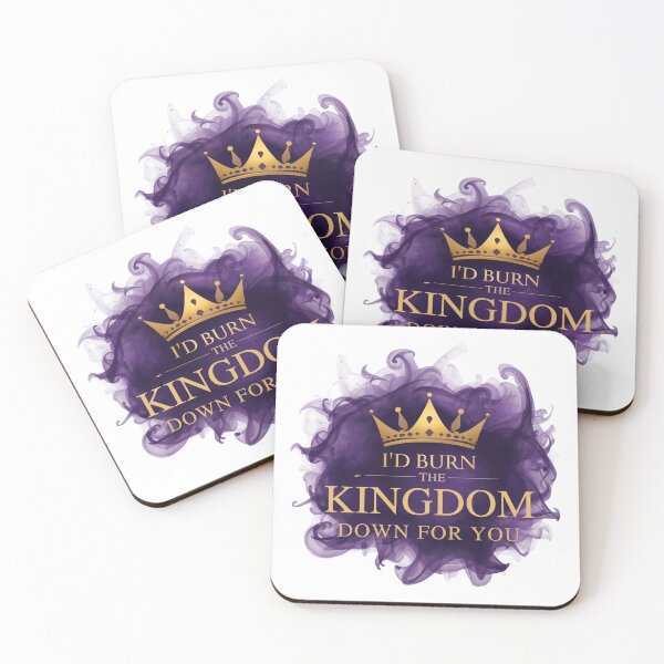 Item preview, Golden Fantasy Royal Crown with Purple Smoke and Shadows designed and sold by Stickers-maker2.