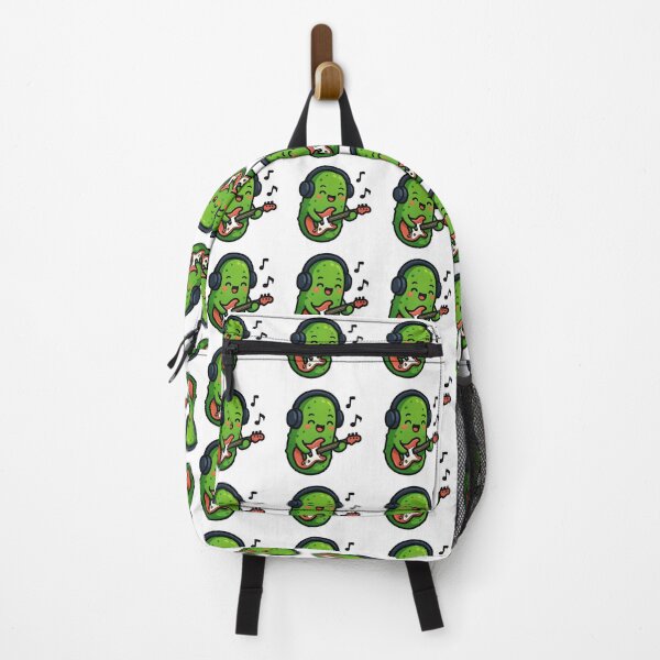 Item preview, Rock On – Funny Rockstar Pickle Guitar designed and sold by Basma Designs | Retro, Kawaii Shirts & Stickers.