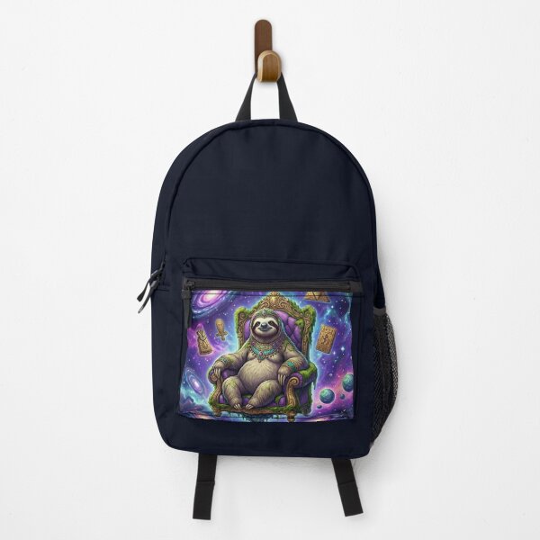 Item preview, Cosmic Sloth King – Throne of Galaxies designed and sold by Dogandesighn.