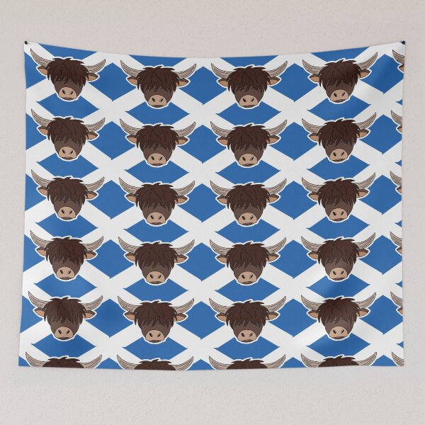 Item preview, Scottish highland cow designed and sold by ShabbysCreations.