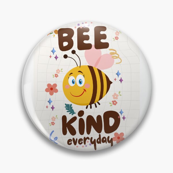 Item preview, Cute Bumble Bee Floral Illustration | Positive Kindness Quote Design designed and sold by lavanya11.