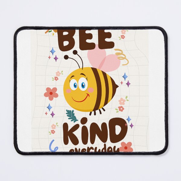 Item preview, Cute Bumble Bee Floral Illustration | Positive Kindness Quote Design designed and sold by lavanya11.