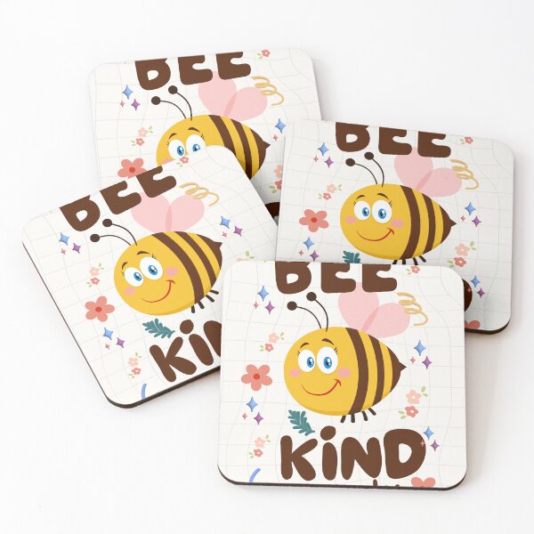 Item preview, Cute Bumble Bee Floral Illustration | Positive Kindness Quote Design designed and sold by lavanya11.