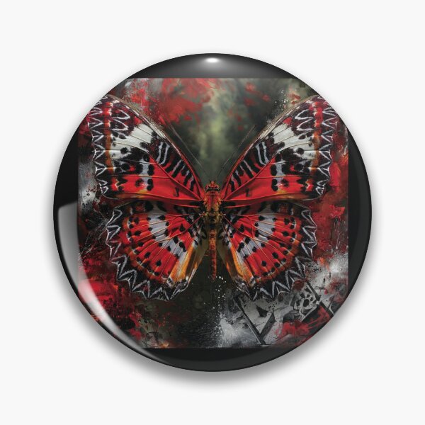 Item preview, Crimson Symmetry: The Leopard Lacewing Deconstructed #2 designed and sold by Helios Be. Lavsh.
