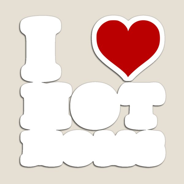Item preview, I Heart Hot Moms designed and sold by Texterns.