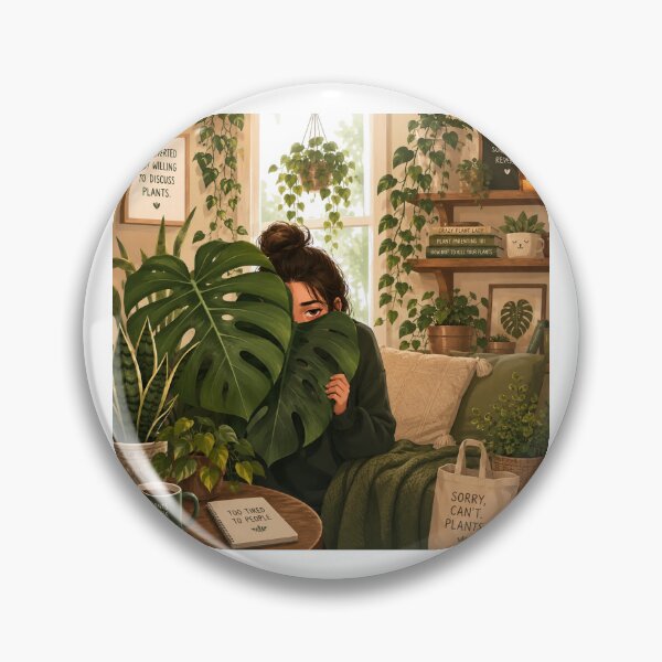Item preview, Houseplants And Avoidance designed and sold by InkWanderStudio.