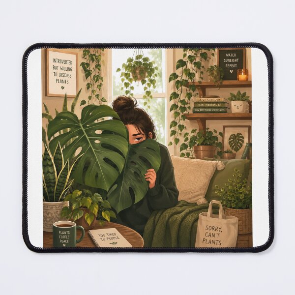 Item preview, Houseplants And Avoidance designed and sold by InkWanderStudio.