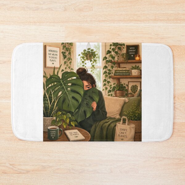Item preview, Houseplants And Avoidance designed and sold by InkWanderStudio.