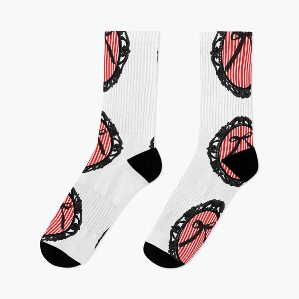 Item preview, My Gothic Romance – Victorian Cameo Bow Pattern in Pink Black and Crimson designed and sold by VirtuallyCreativ .