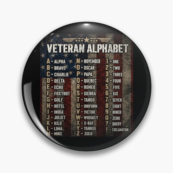 Item preview, Veteran Alphabet designed and sold by Zbixu.