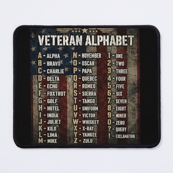Item preview, Veteran Alphabet designed and sold by Zbixu.