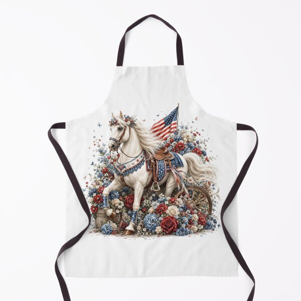 Item preview, Freedom Horse and Flowers designed and sold by PetalGarden.