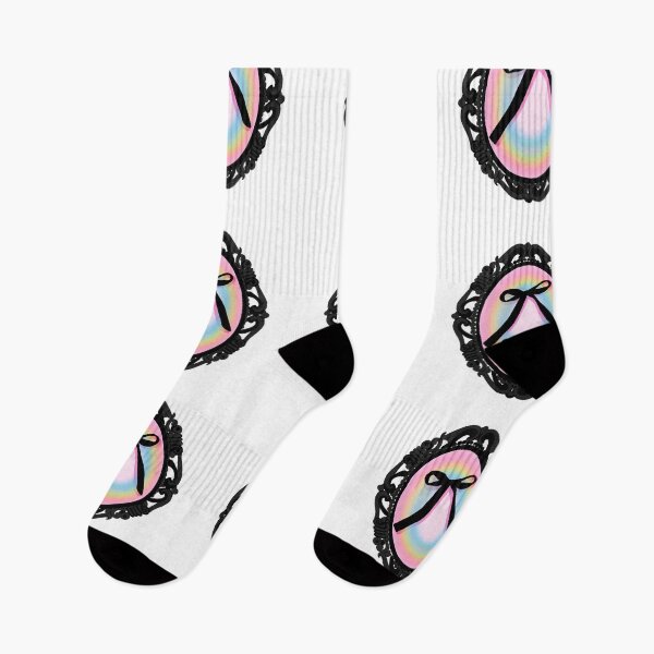 Item preview, My Gothic Romance – Victorian Cameo Bow Pattern in Pink Black and Crimson designed and sold by VirtuallyCreativ .