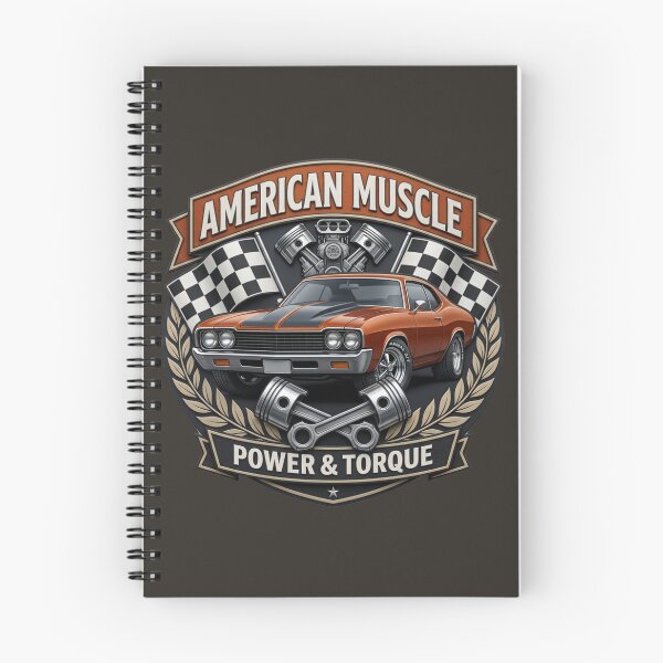 Item preview, American Muscle Power Torque Badge designed and sold by Retro Arabica.