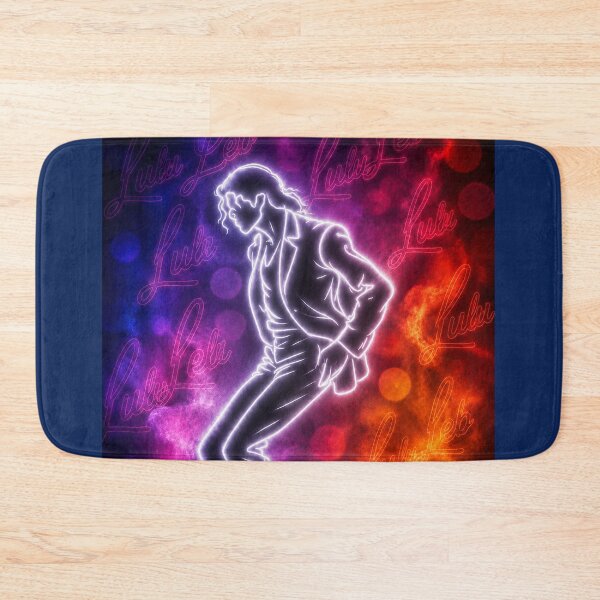 Item preview, Michael Jackson Neon White Tribute designed and sold by LuluLeb.