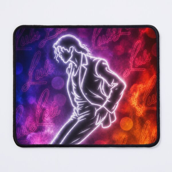 Item preview, Michael Jackson Neon White Tribute designed and sold by LuluLeb.