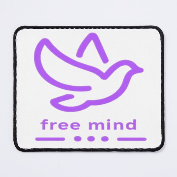 Item preview, Free Mind – Flying Dove Minimalist Design designed and sold by Velora Design .