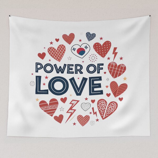Item preview, K-Pop Style Heart - Power of Love Design designed and sold by K-vino.