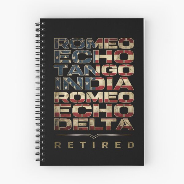 Item preview, Veteran Alphabet Retired Military Veteran American Flag Design designed and sold by ZyziowskyArt.